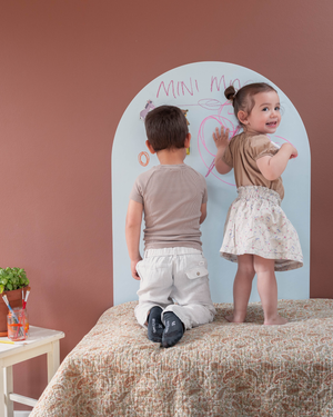 Selvklæbende magnettavle - Soft Blue