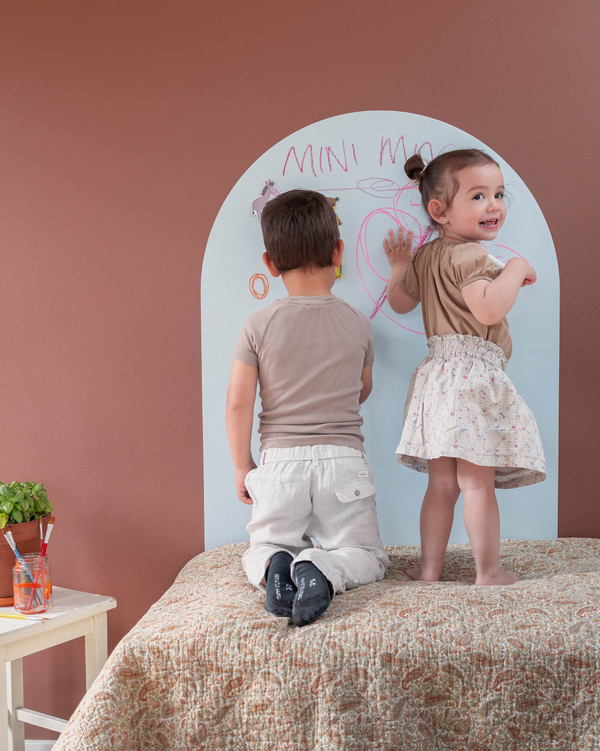 Selvklæbende magnettavle - Soft Blue