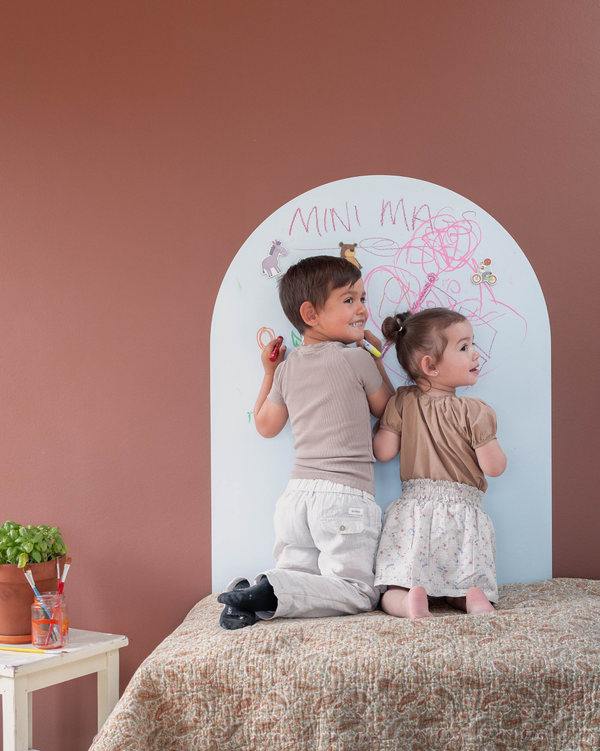 Selvklæbende magnettavle - Soft Blue