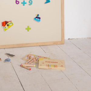 Vaskbare Vokskridt – 7 Farver, 14 stk.