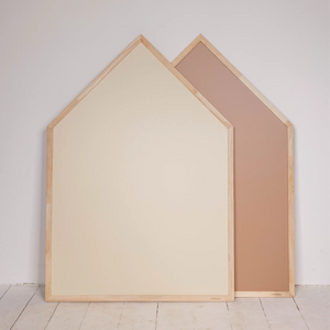 2. Sortering – Magnettavle med egetræsramme – Vanilla