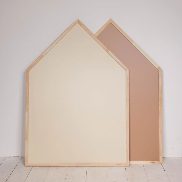 2. Sortering – Magnettavle med egetræsramme – Vanilla