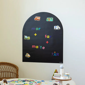 Flytbar magnettavle – Classic Black, 60×75 cm