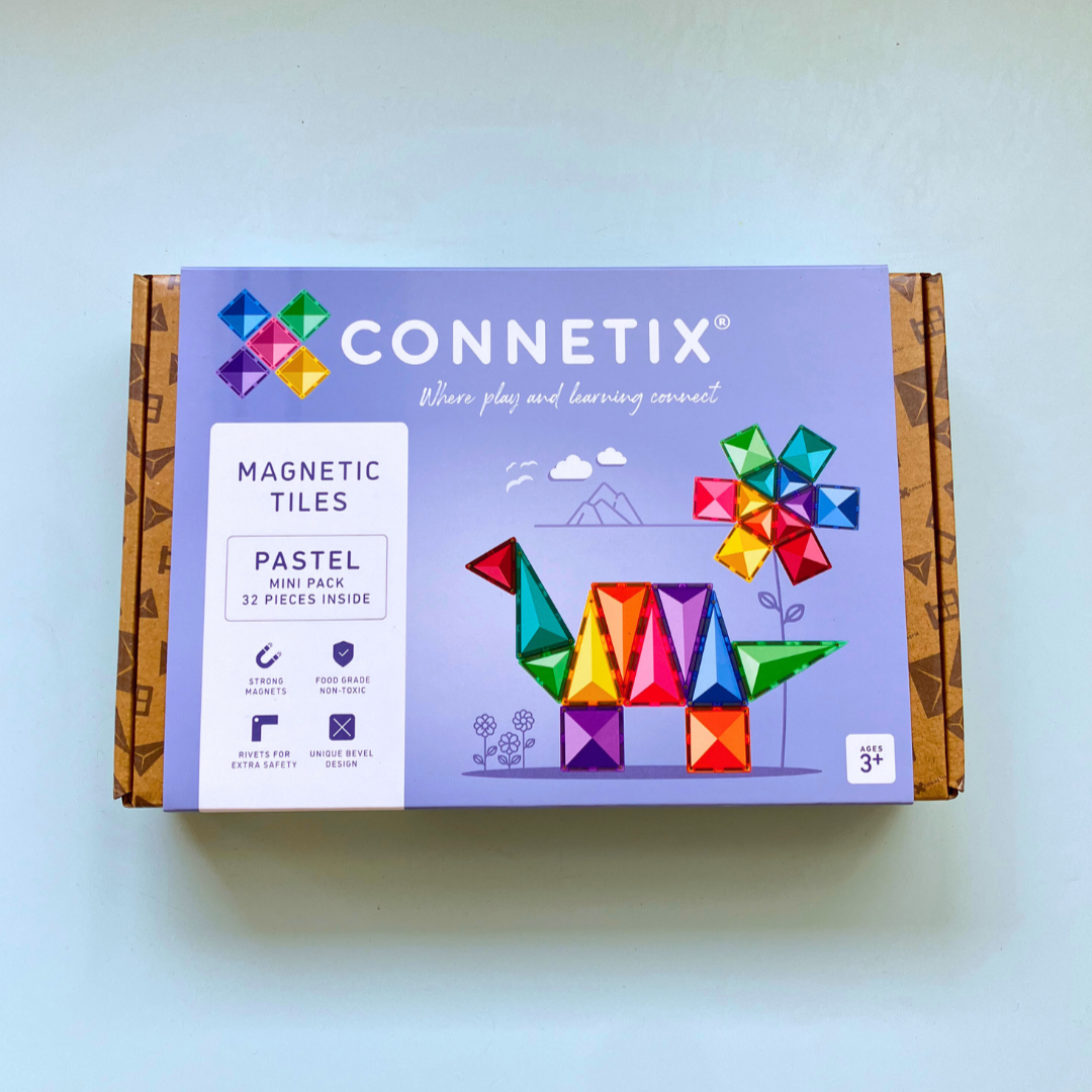 Connetix Mini Pack - magnetsæt 32 dele - pastel