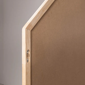 2. Sortering – Magnettavle med egetræsramme – Vanilla