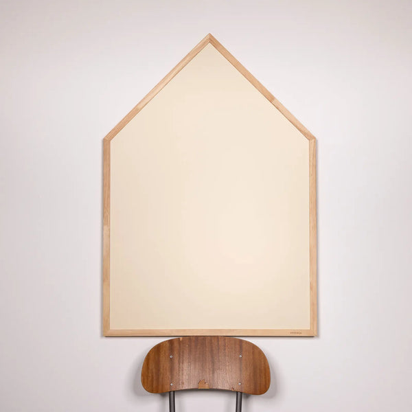 2. Sortering – Magnettavle med egetræsramme – Vanilla