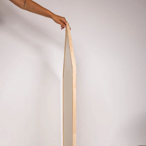 2. Sortering – Magnettavle med egetræsramme – Vanilla