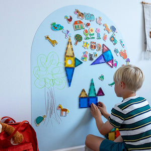 Selvklæbende magnettavle - Soft Blue