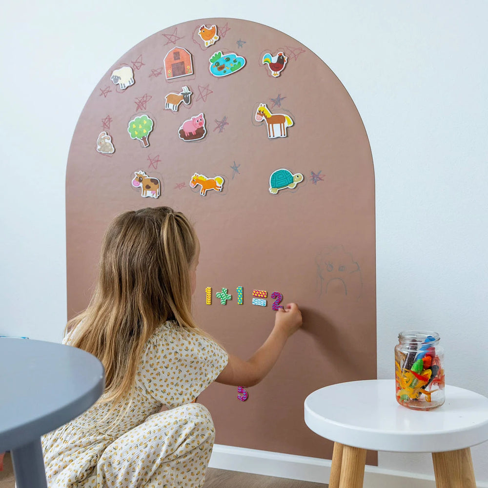 Selvklæbende magnettavle - Warm Blush