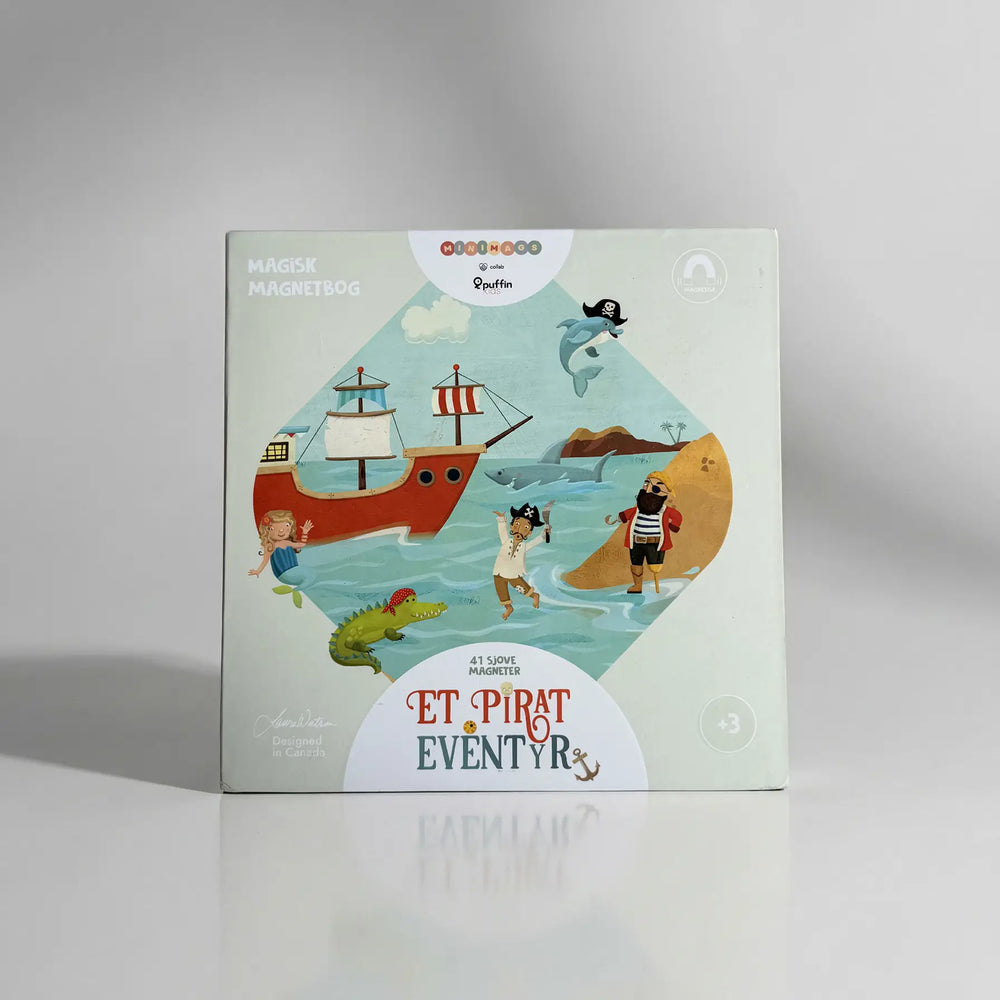 Magnetbog – Pirat Eventyr