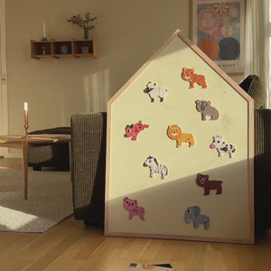 Vilac Magneter - Mix & Match Sjove dyr